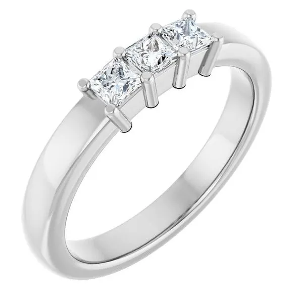 Three-Stone Anniversary Band Grayson & Co. Jewelers Iron Mountain, MI