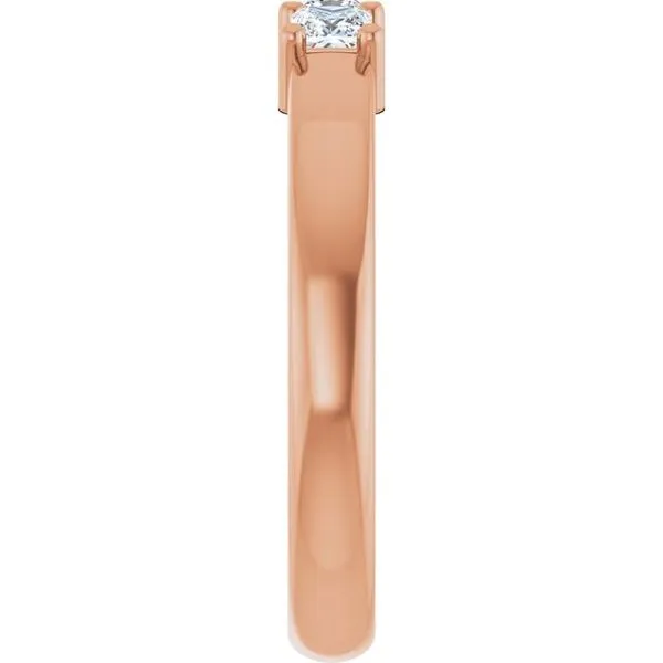 Three-Stone Anniversary Band Image 4 Grayson & Co. Jewelers Iron Mountain, MI