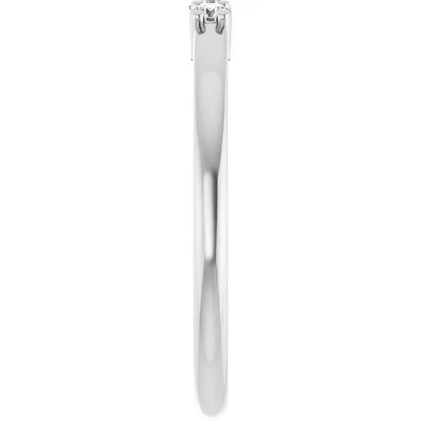 Three-Stone Anniversary Band Image 4 L & L jewelers Scarborough, ME