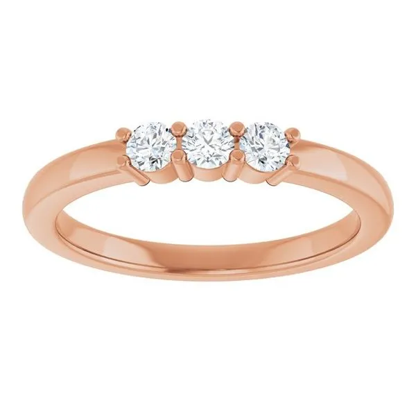 Three-Stone Anniversary Band Image 3 Grayson & Co. Jewelers Iron Mountain, MI