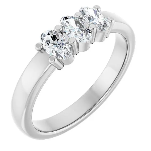 Three-Stone Anniversary Band Grayson & Co. Jewelers Iron Mountain, MI