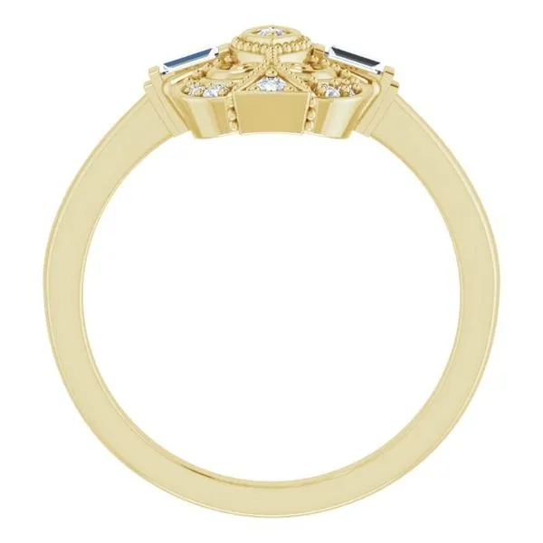 Vintage-Inspired Ring Image 2 Rasmussen Jewelers Spanish Fork, UT