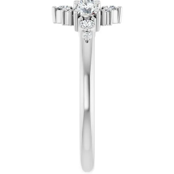 Three-Stone Ring Image 4 Cherry Street Jewelers Tulsa, OK