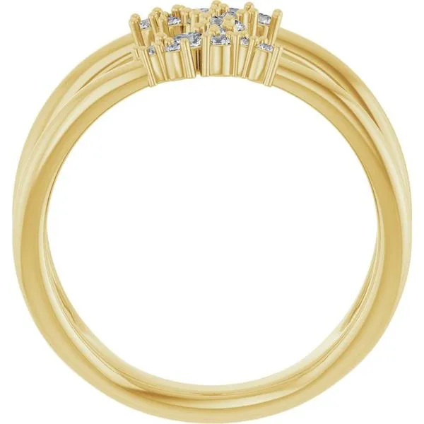 Negative Space Ring Image 2 Hopman Jewelers Elkhart, IN