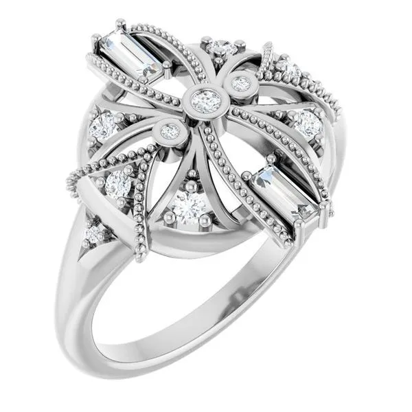 Vintage-Inspired Ring Hopman Jewelers Elkhart, IN