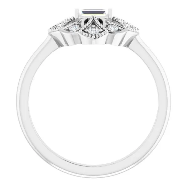 Vintage-Inspired Ring Image 2 Cherry Street Jewelers Tulsa, OK