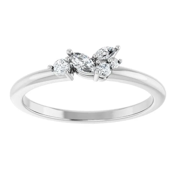 Stackable Cluster Ring Image 3 Milan's Jewelry Inc Sarasota, FL