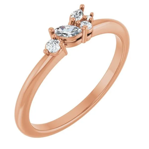 Stackable Cluster Ring Milan's Jewelry Inc Sarasota, FL