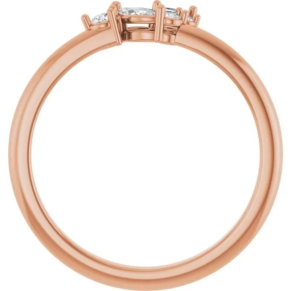 Stackable Cluster Ring Image 2 James & Williams Jewelers Berwyn, IL