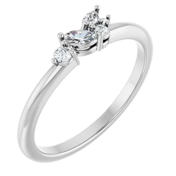 Stackable Cluster Ring Milan's Jewelry Inc Sarasota, FL