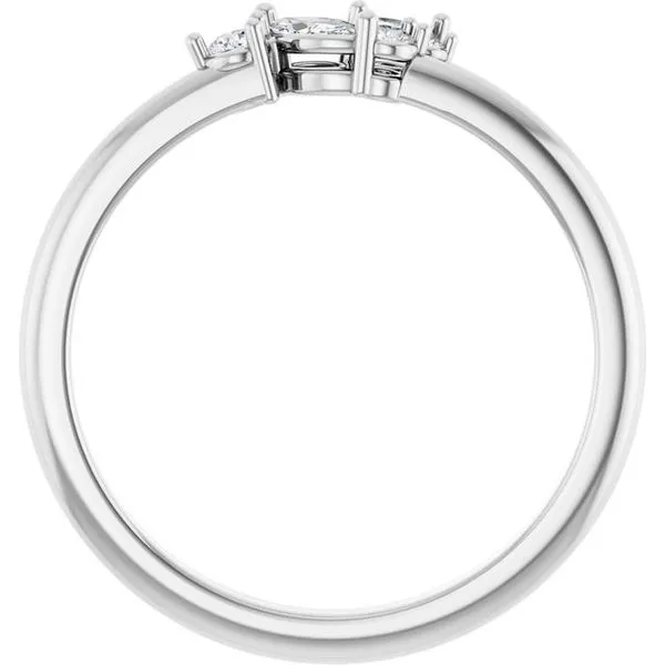 Stackable Cluster Ring Image 2 Milan's Jewelry Inc Sarasota, FL