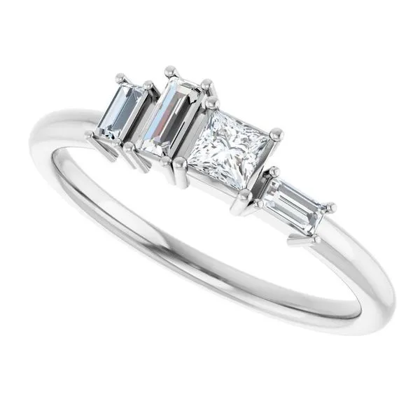 Stackable Geometric Ring Image 5 Hopman Jewelers Elkhart, IN