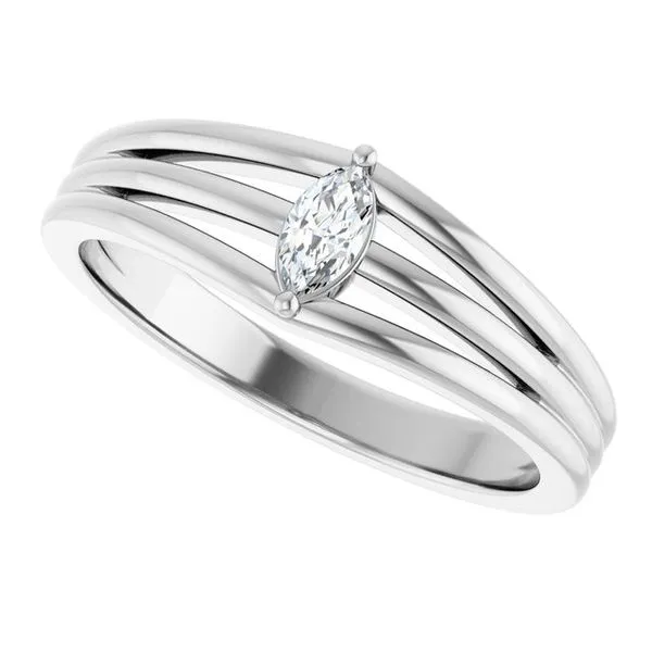 Geometric Ring Image 5 Hopman Jewelers Elkhart, IN