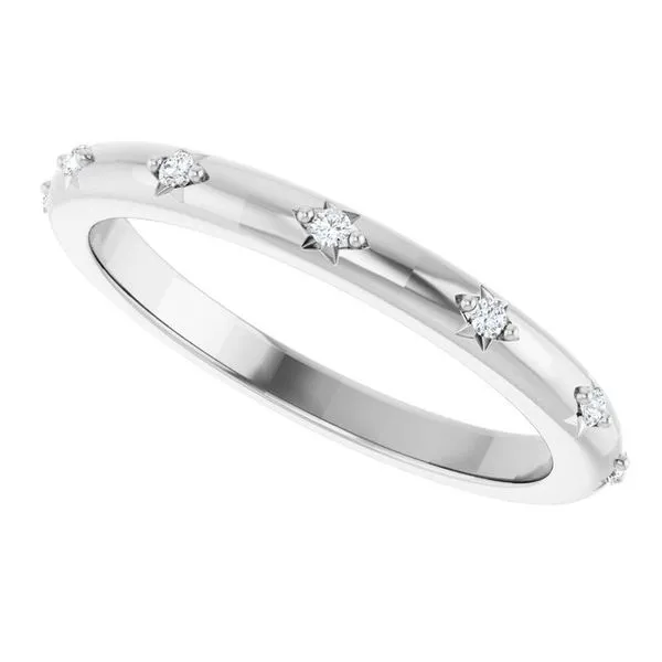 Celestial Eternity Band Image 5 L & L jewelers Scarborough, ME
