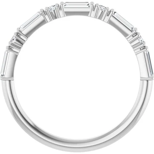 Multi-Shape Anniversary Band Image 2 Mead Jewelers Enid, OK