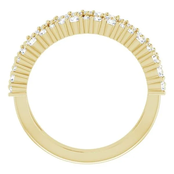 Accented Negative Space Ring Image 2 Milan's Jewelry Inc Sarasota, FL