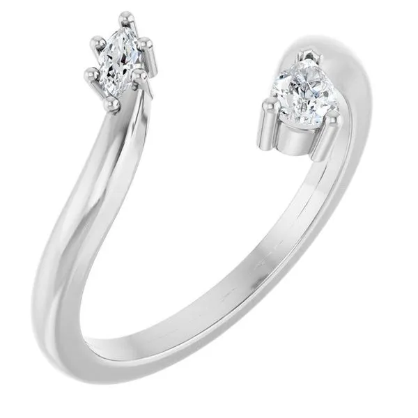 Negative Space Ring Hopman Jewelers Elkhart, IN