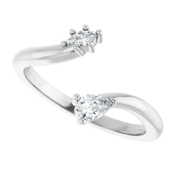 Negative Space Ring Image 5 Leslie E. Sandler Fine Jewelry and Gemstones rockville , MD