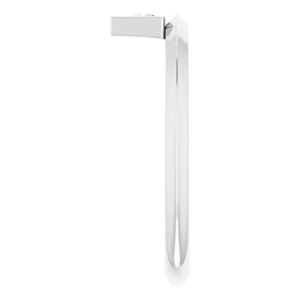 Bezel-Set Stackable Ring Image 4 Hopman Jewelers Elkhart, IN