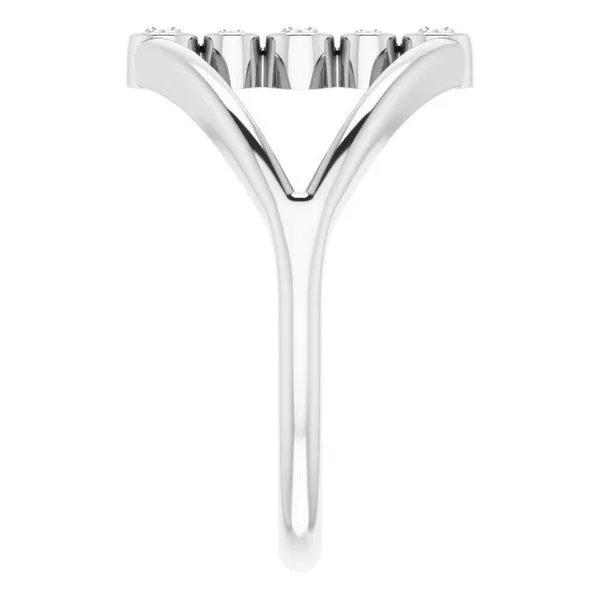 Geometric Ring Image 4 James & Williams Jewelers Berwyn, IL