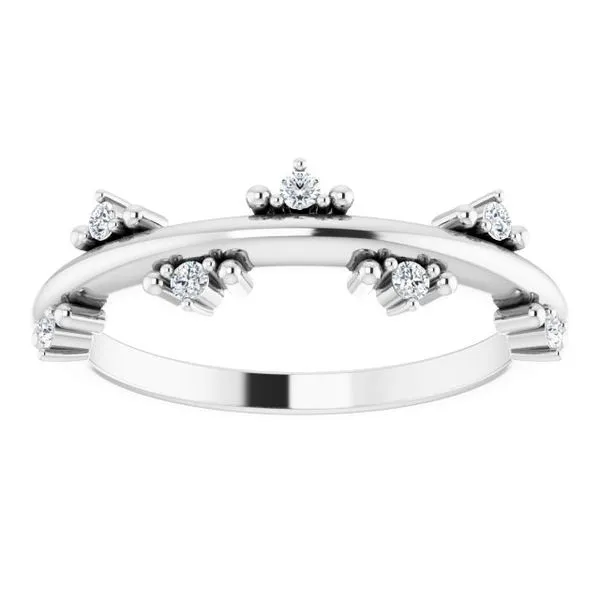 Accented Stackable Ring Image 3 Rasmussen Jewelers Spanish Fork, UT