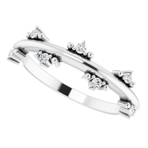 Accented Stackable Ring Image 5 Hopman Jewelers Elkhart, IN