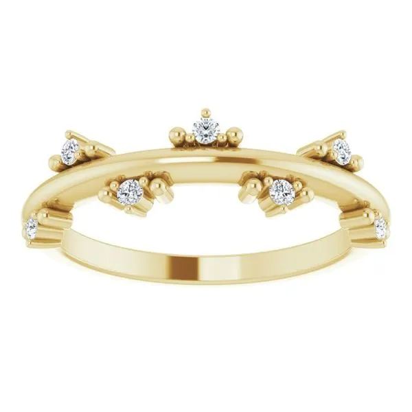 Accented Stackable Ring Image 3 Rasmussen Jewelers Spanish Fork, UT