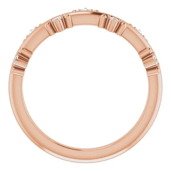 Accented Stackable Ring Image 2 Hopman Jewelers Elkhart, IN