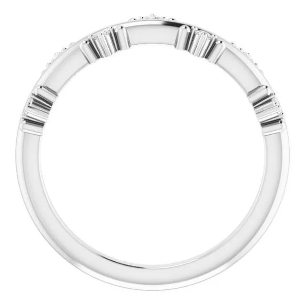 Accented Stackable Ring Image 2 Rasmussen Jewelers Spanish Fork, UT