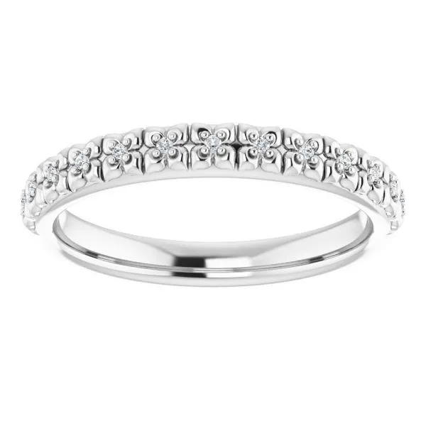 Accented Stackable Ring Image 3 Hopman Jewelers Elkhart, IN