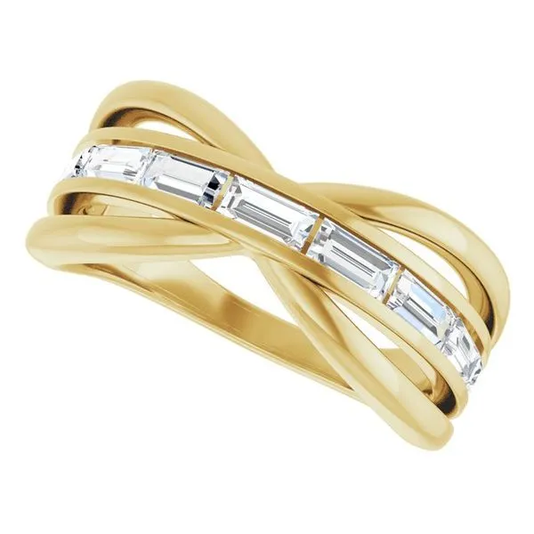Criss-Cross Ring Image 5 Smith Jewelers Franklin, VA