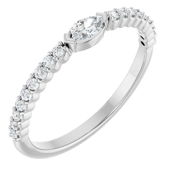 Accented Stackable Ring Milan's Jewelry Inc Sarasota, FL
