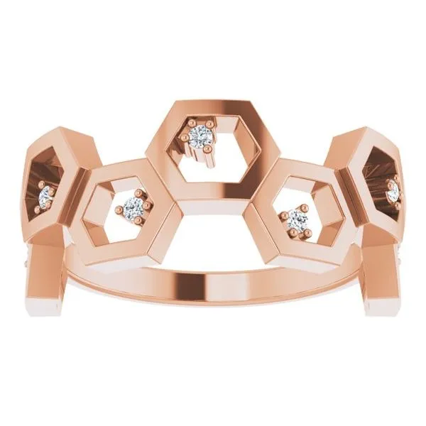 Honeycomb Ring Image 3 Hopman Jewelers Elkhart, IN