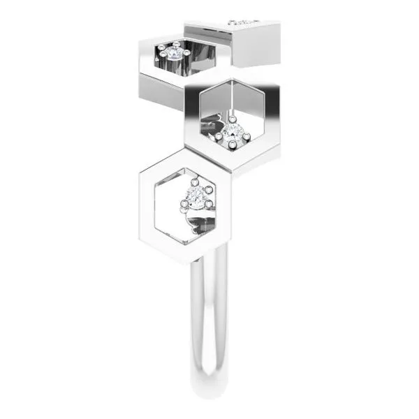 Honeycomb Ring Image 4 Hopman Jewelers Elkhart, IN