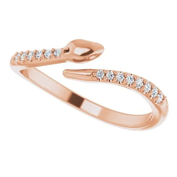 Snake Bypass Ring Image 5 Milan's Jewelry Inc Sarasota, FL