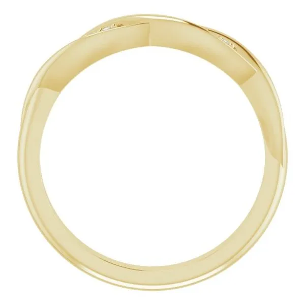 Stackable Twisted Ring Image 2 Milan's Jewelry Inc Sarasota, FL