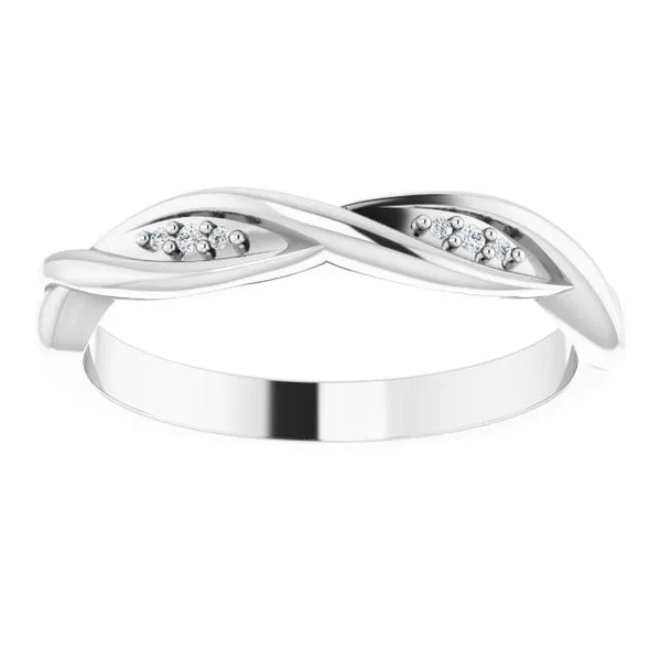 Stackable Twisted Ring Image 3 Hopman Jewelers Elkhart, IN