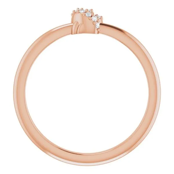 Accented Knot Ring Image 2 Rasmussen Jewelers Spanish Fork, UT