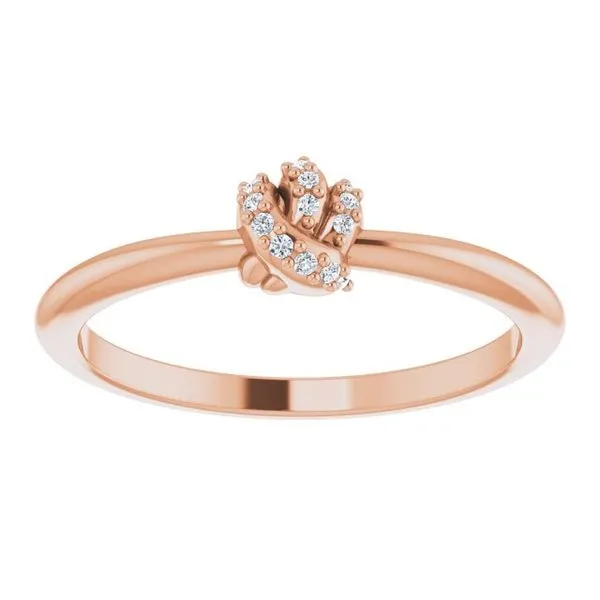 Accented Knot Ring Image 3 Milan's Jewelry Inc Sarasota, FL