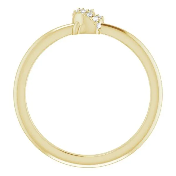 Accented Knot Ring Image 2 Rasmussen Jewelers Spanish Fork, UT