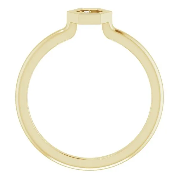 Stackable Honeycomb Ring Image 2 Hopman Jewelers Elkhart, IN