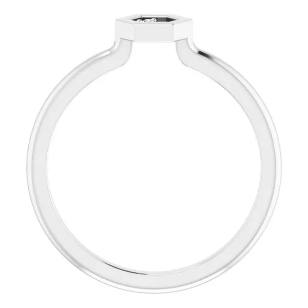 Stackable Honeycomb Ring Image 2 Hopman Jewelers Elkhart, IN