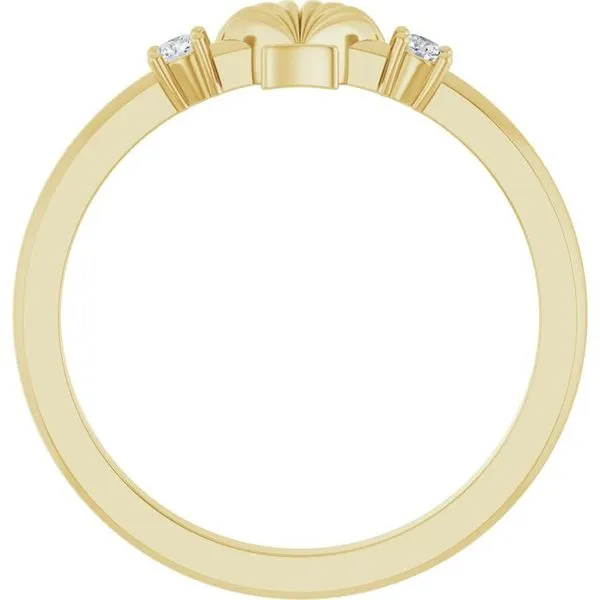 Seashell Ring Image 2 Hopman Jewelers Elkhart, IN