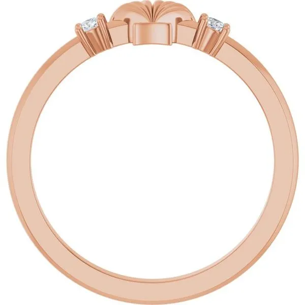 Seashell Ring Image 2 James & Williams Jewelers Berwyn, IL