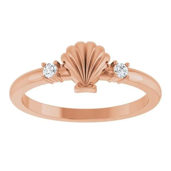 Seashell Ring Image 3 Hopman Jewelers Elkhart, IN