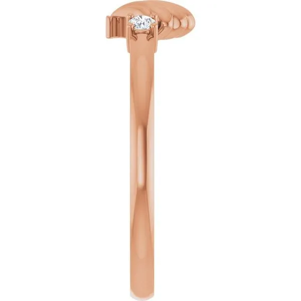 Seashell Ring Image 4 Hopman Jewelers Elkhart, IN