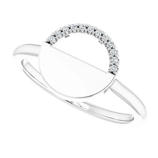 Stackable Geometric Ring Image 5 Hopman Jewelers Elkhart, IN