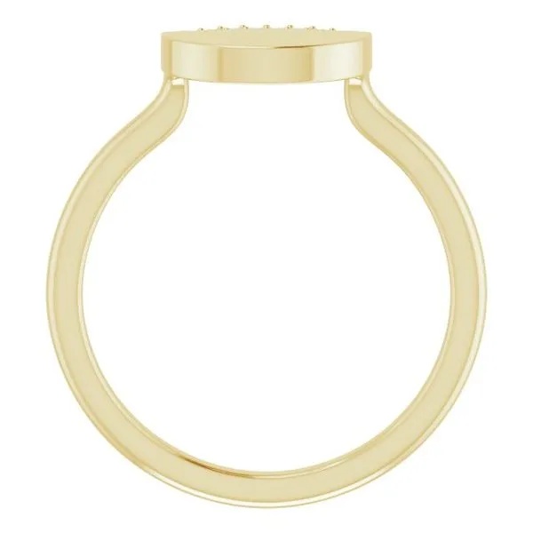 Stackable Geometric Ring Image 2 Hopman Jewelers Elkhart, IN