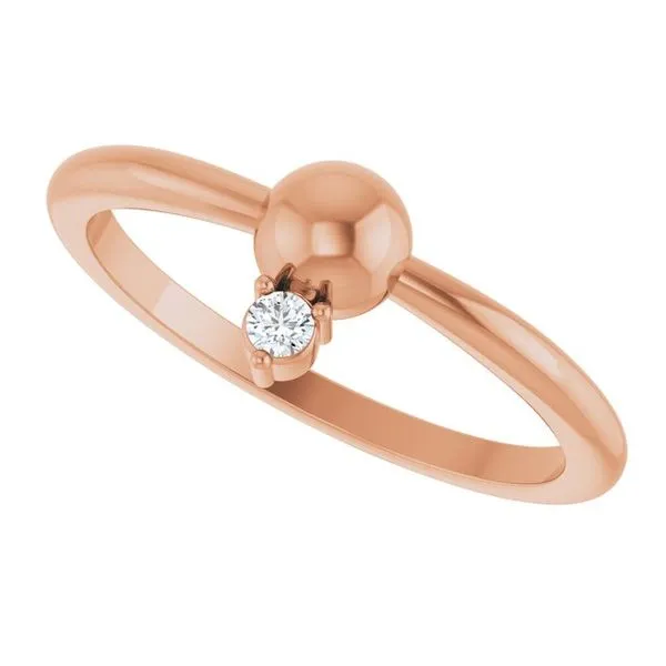 Stackable Bead Ring Image 5 James Wolf Jewelers Mason, OH