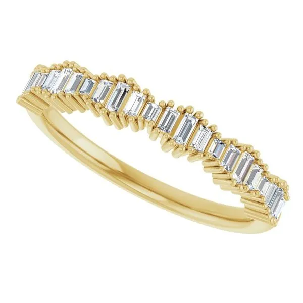 Graduated Baguette Anniversary Band Image 5 Mead Jewelers Enid, OK